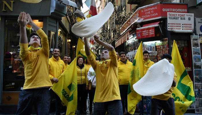 Naples pizza twirling wins coveted UNESCO 'intangible' status