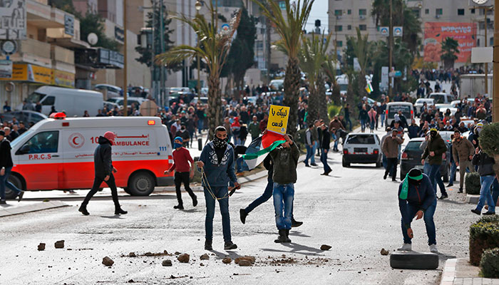 Trump Jerusalem move sparks Palestinian protests, clashes