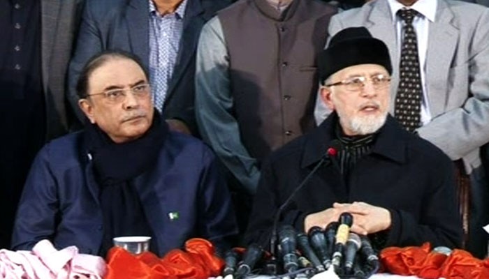 Will abide by all decisions taken in APC, says Zardari after meeting Qadri