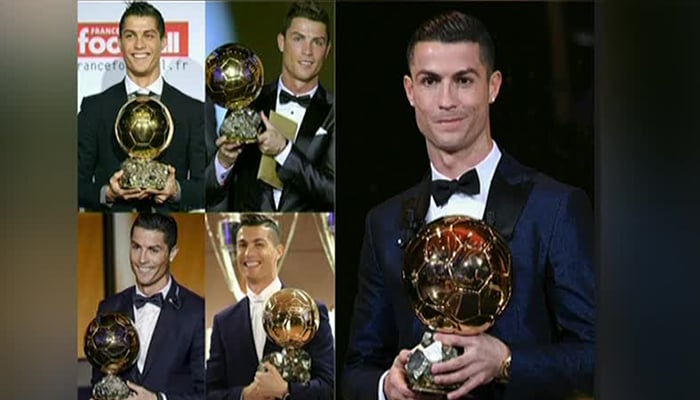 Ronaldo pips Messi to win Ballon d'Or for fifth time