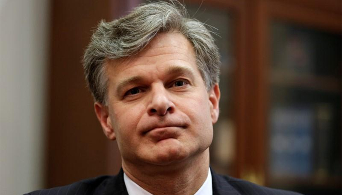 FBI chief Wray rejects Trump criticism