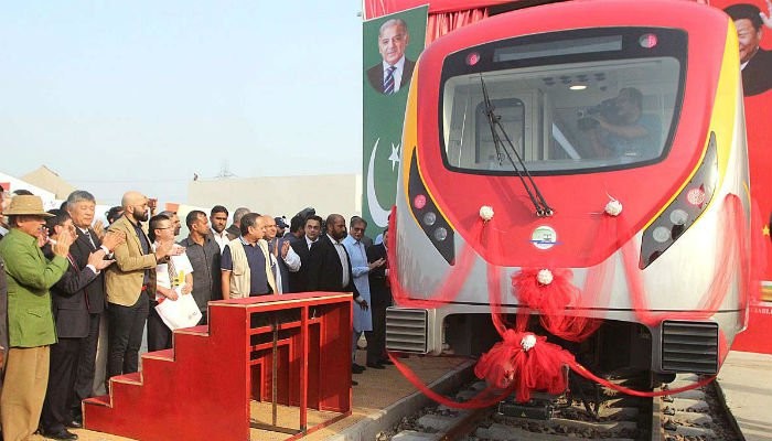 PTI responsible for delay in Orange Line project: Shehbaz Sharif