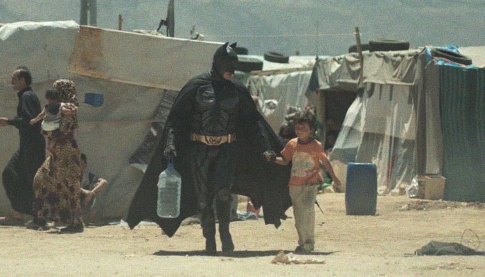 Batman befriends Syrian boy: refugee video named best charity ad