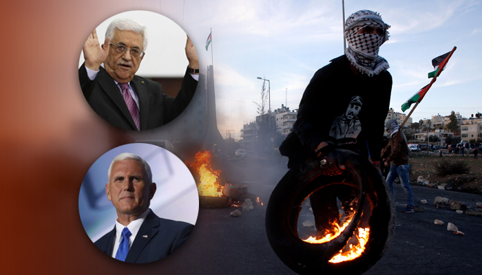 Palestinians to snub Pence during visit over Jerusalem move