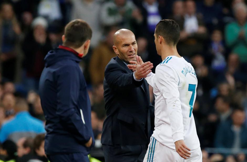 Zidane praises Ronaldo after 'perfect week' for the Portuguese
