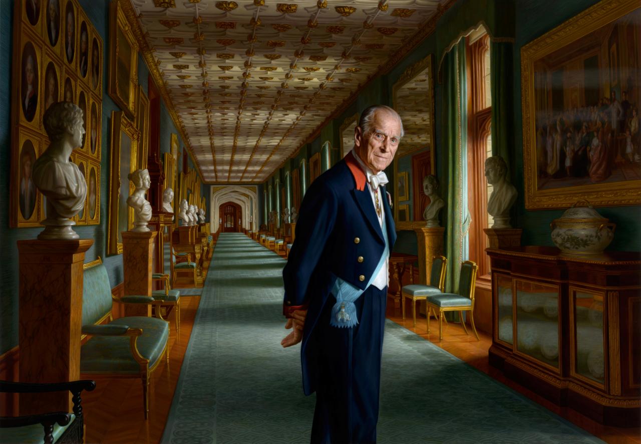 New portrait of Britain's Prince Philip released