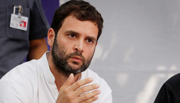 India's Congress party names Rahul Gandhi president