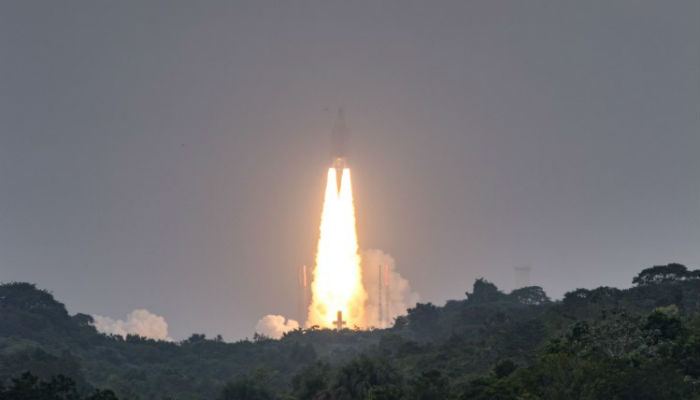 Ariane 5 rocket puts European GPS satellites into orbit