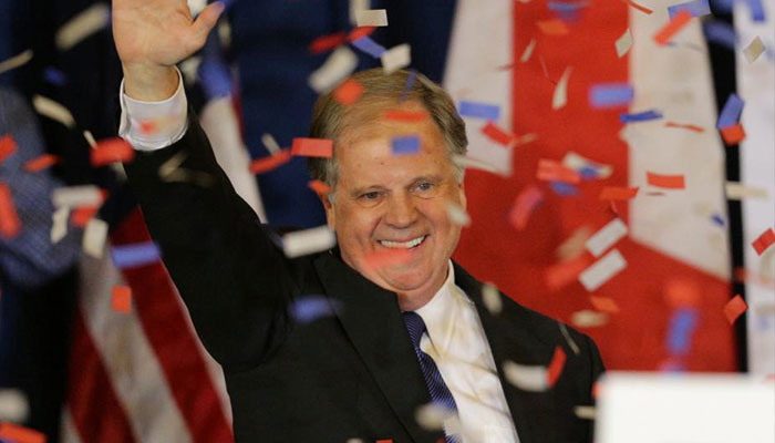 Democrat Jones wins US Senate seat in Alabama in blow to Trump