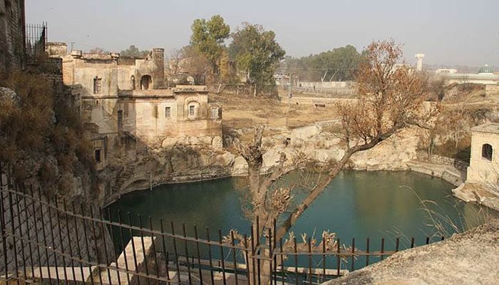 SC orders cement factory to fill Katas Raj pond in a week