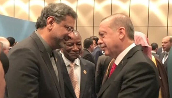 OIC summit: PM Abbasi urges USA to withdraw decision on Jerusalem OIC summit: PM Abbasi urges USA to withdraw decision on Jerusalem