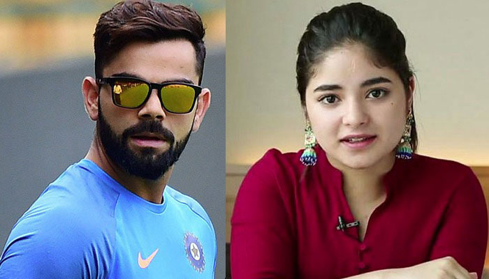 Virat Kohli’s strong response to Zaira Wasim's harassment 