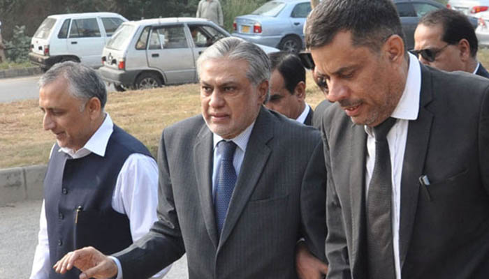 Accountability court presented with details of Dar’s bank accounts