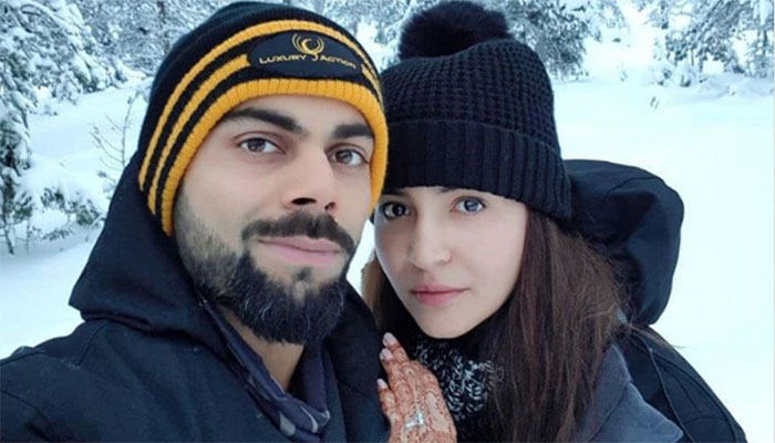 ‘In heaven’ - Anushka shares honeymoon picture with Kohli 