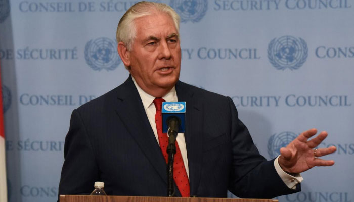 Tillerson urges long halt to North Korea weapon tests before any talks