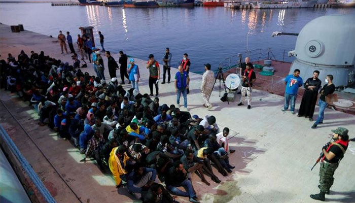 Libyan coast guard rescues more than 250 migrants trying to reach Italy