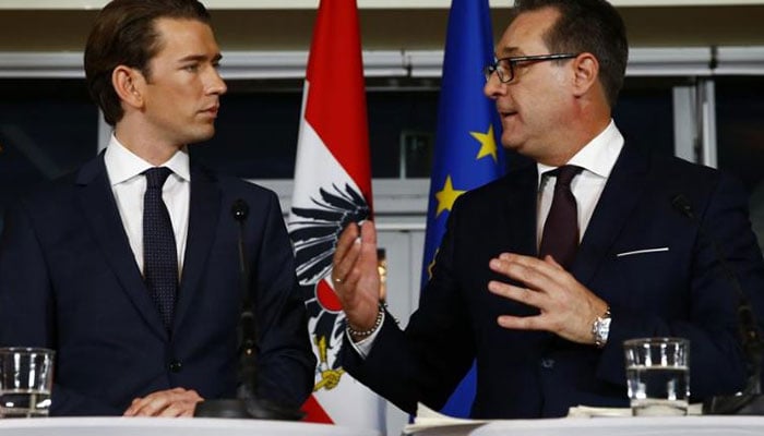 Austrian conservatives bring far right into government