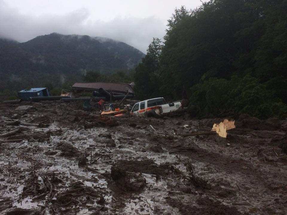Mudslide in southern Chile kills five, at least 15 missing