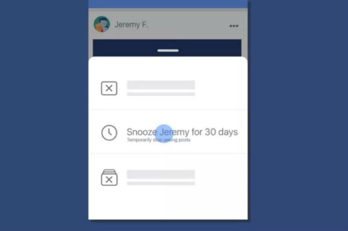 Facebook ‘snooze’ allows users to temporarily block friends, pages