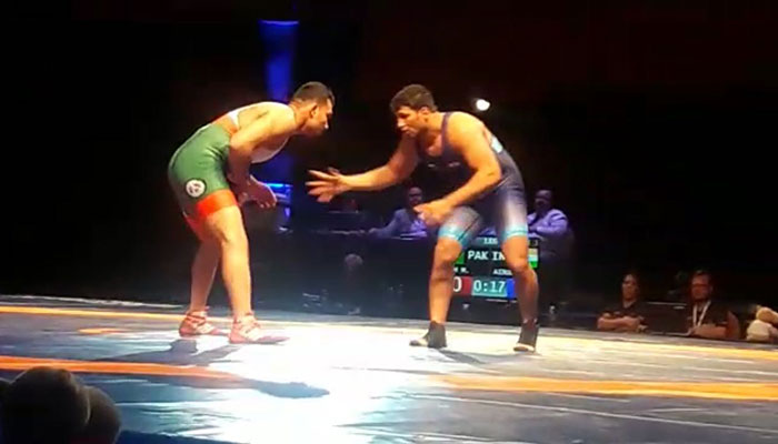 Pakistan’s Inam wins silver in Commonwealth Wrestling Championship