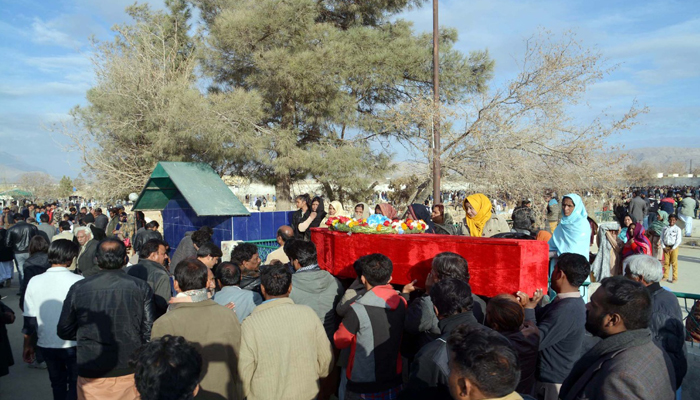 Church attack: Six of nine deceased laid to rest in Quetta