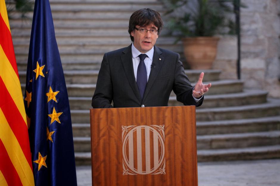 Catalan leader Puigdemont says 'Catalan republic' won over Spanish state