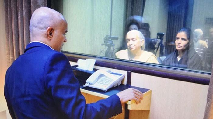 Indian spy Kulbhushan Jadhav’s mother, wife depart for India after meeting at FO