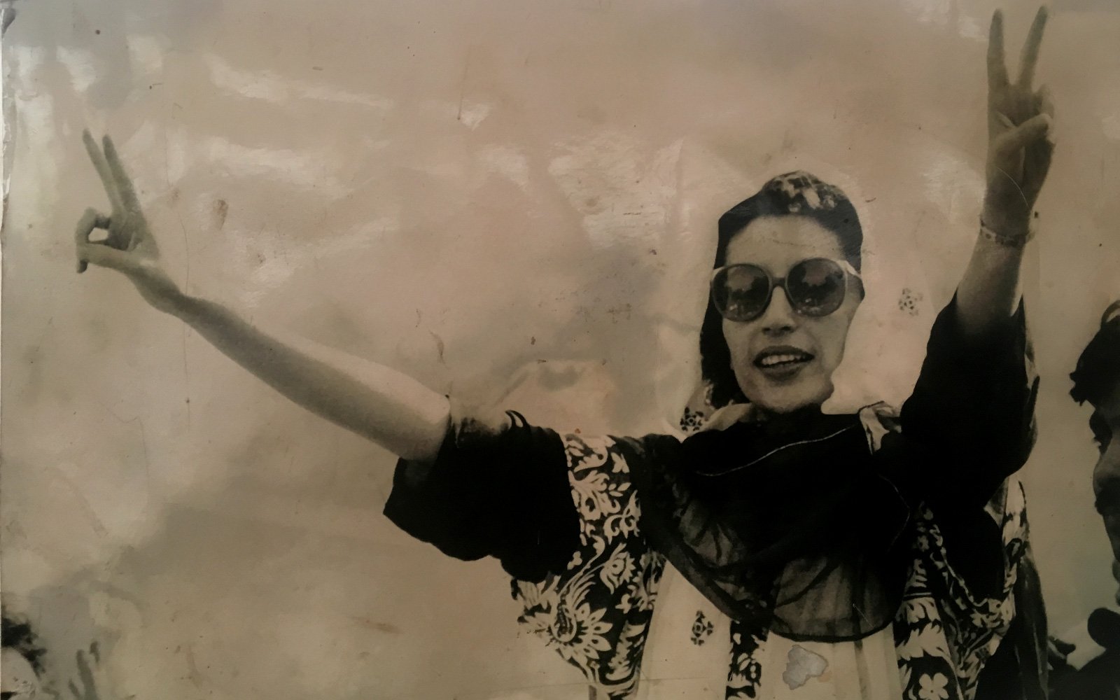 Photograph of Benazir Bhutto from Agha Feroze's collection