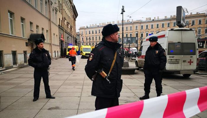 St Petersburg supermarket blast perpetrator arrested
