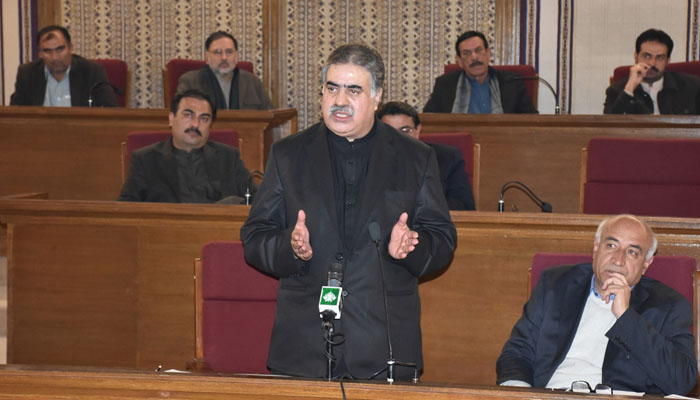 MPAs submit no-confidence motion against Balochistan CM