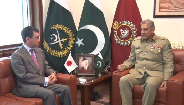 Japanese FM calls on COAS, appreciates Pakistan’s efforts for regional peace 