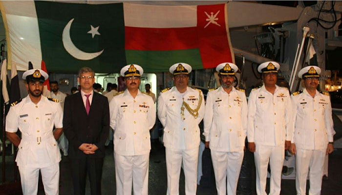 Pakistan Navy ships visit Oman on friendly visit 