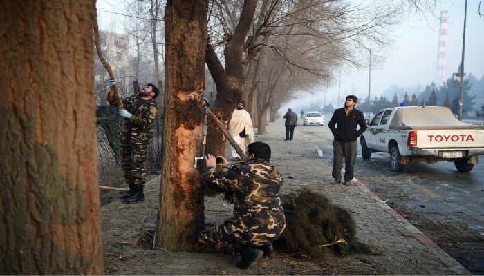Blast Hits Police in Afghan Capital Kabul, Dozens of Casualties Blast Hits Police in Afghan Capital Kabul, Dozens of Casualties