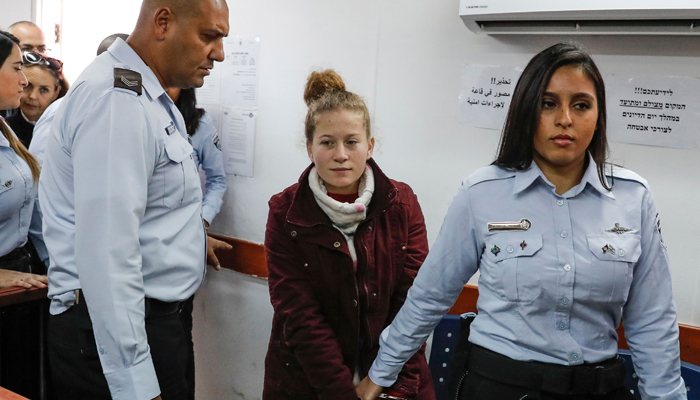 Israel grants bail to Palestinian woman in 'slap video' case