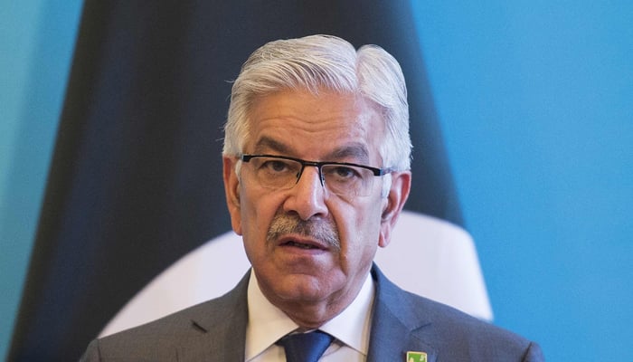 Foreign Minister Khawaja Asif File