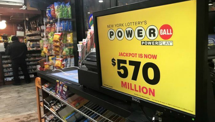 One winning ticket sold in $570 million Powerball jackpot