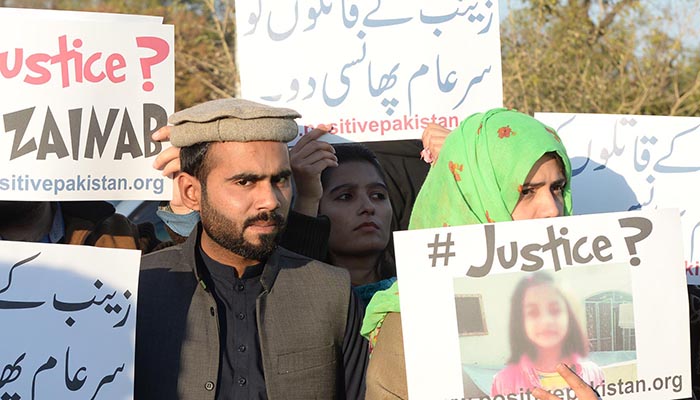 Protests against Zainab’s rape and murder held in Islamabad – PPI 