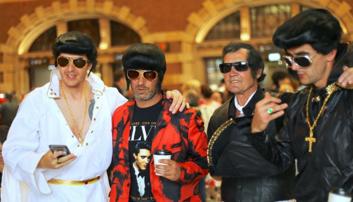 Fans shake, rattle and roll at Australia's Elvis festival