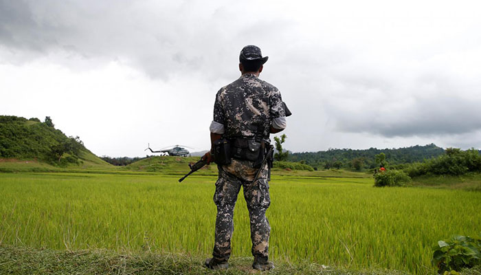 Rohingya group says 10 found in Myanmar grave 'innocent civilians'