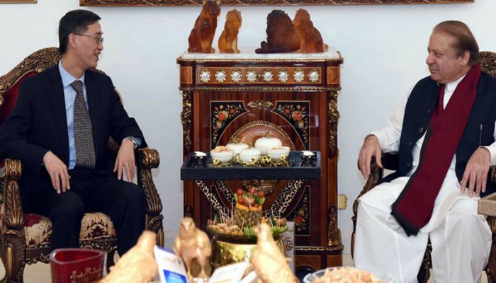 Nawaz Sharif, Chinese ambassador meet in Jati Umra