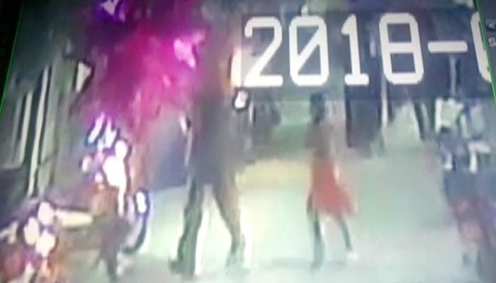 New CCTV video shows Zainab being led away by suspicious person