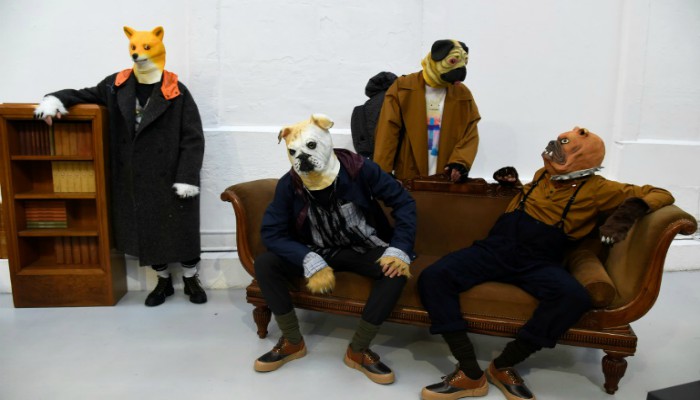 Men treated as dogs and pigs in Paris catwalk shows