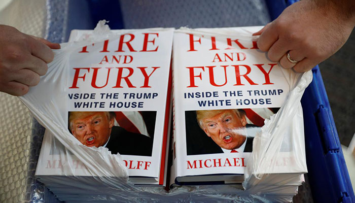 Scathing Trump book 'Fire and Fury' heads to television