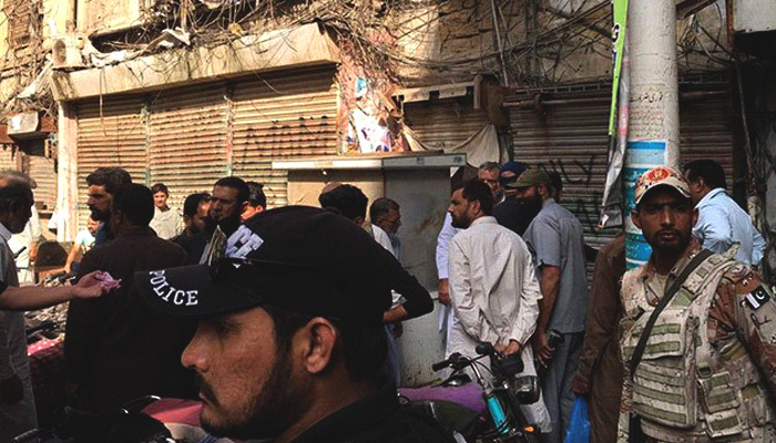 Case filed over grenade attack in Karachi's Kharadar