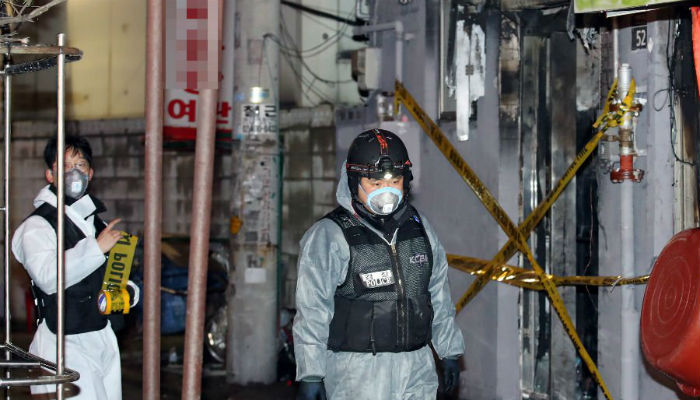 Five killed in arson attack on Seoul motel