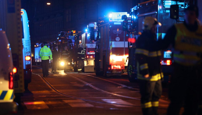 Two dead, several hurt in Prague hotel fire