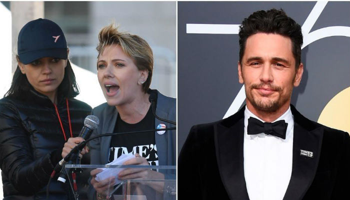 Scarlett Johansson slams James Franco at Women’s March
