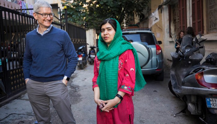 Apple, Malala Fund join forces to support girls’ education