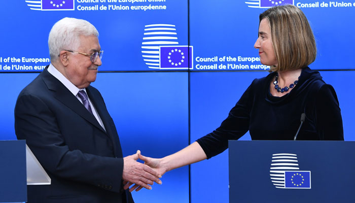 Abbas wins EU backing for Palestinian capital in East Jerusalem