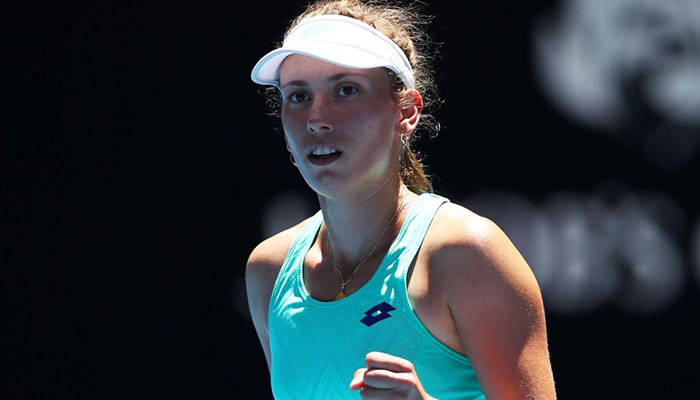 Unseeded Mertens routs Svitolina to reach Aussie Open semis